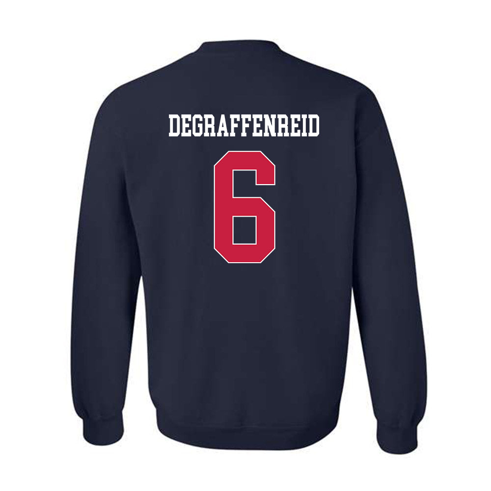 South Alabama - NCAA Football : Kaydon Degraffenreid - Classic Fashion Shersey Crewneck Sweatshirt-1