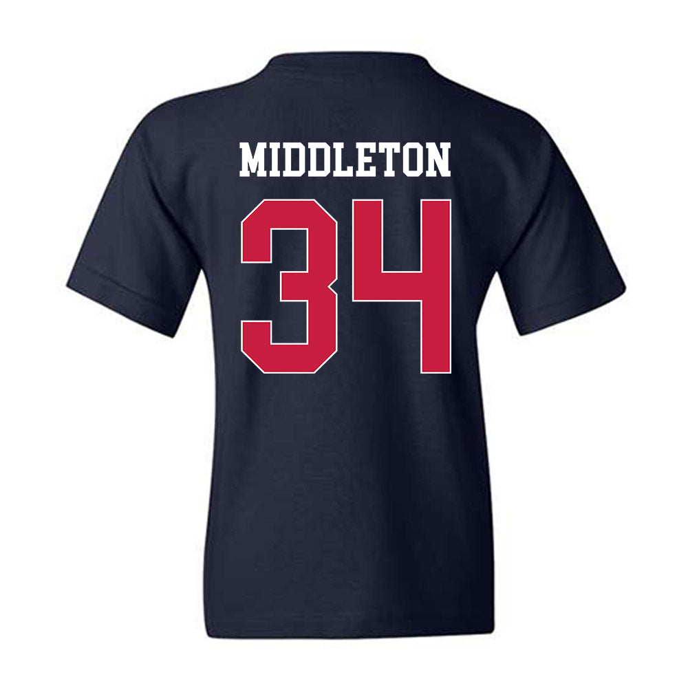 South Alabama - NCAA Baseball : Jake Middleton - Classic Fashion Shersey Youth T-Shirt-1