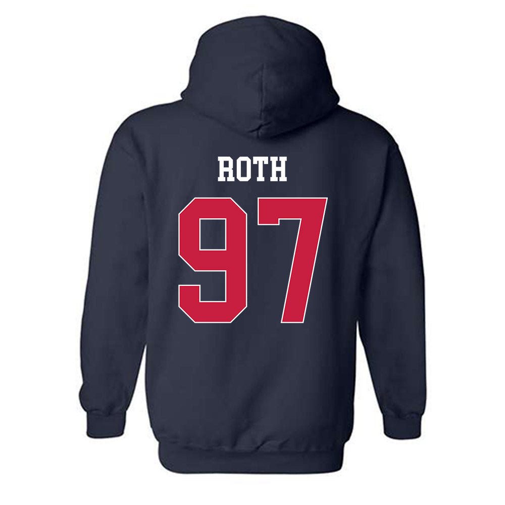 South Alabama - NCAA Football : Max Roth - Classic Fashion Shersey Hooded Sweatshirt-1