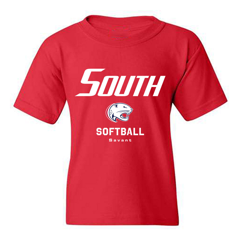 South Alabama - NCAA Softball : Kylee Savant - Classic Fashion Shersey Youth T-Shirt-0