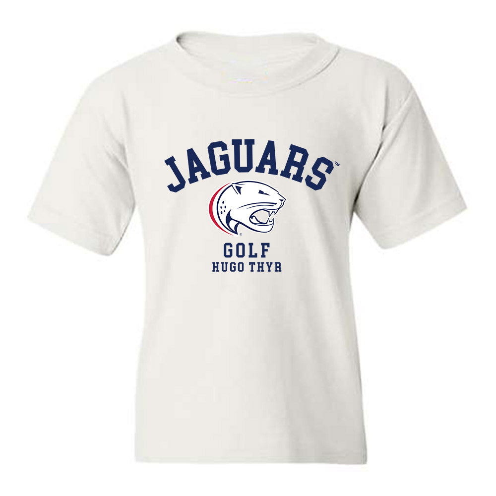 South Alabama - NCAA Men's Golf : Hugo Thyr - Classic Fashion Shersey Youth T-Shirt-0