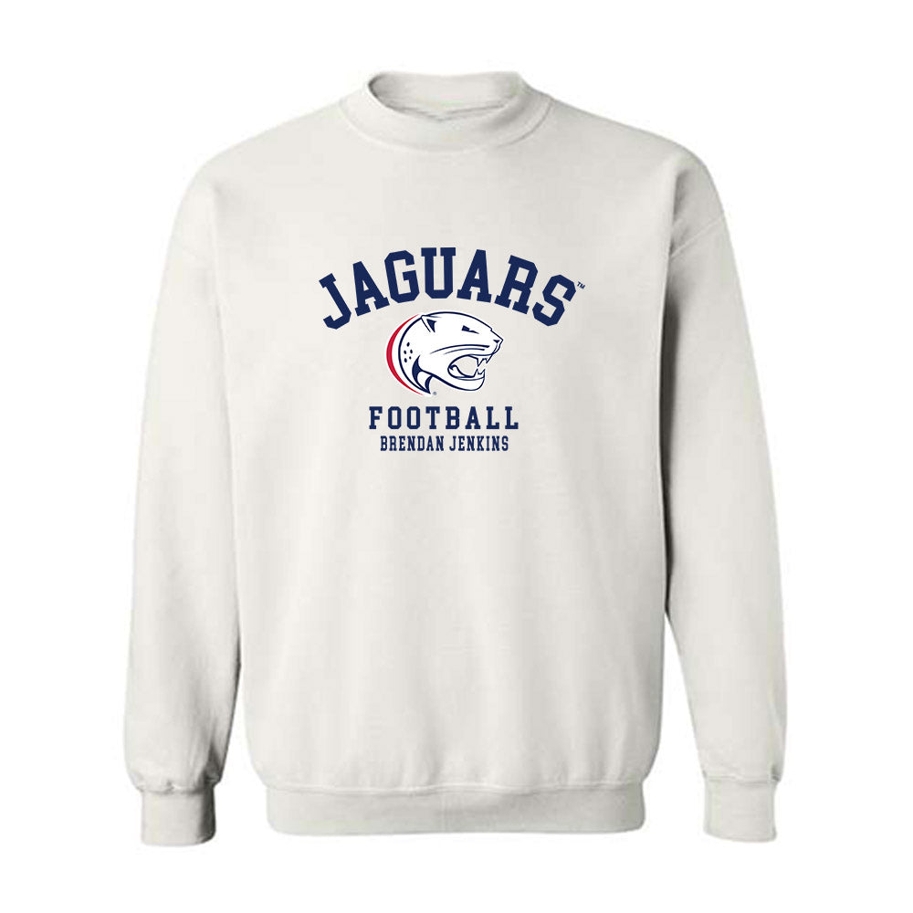 South Alabama - NCAA Football : Brendan Jenkins - Classic Fashion Shersey Crewneck Sweatshirt-0