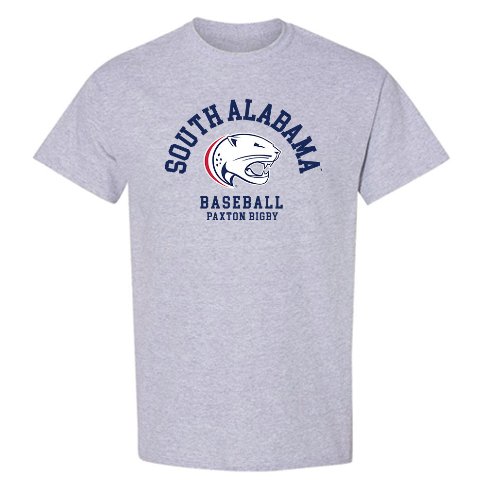 South Alabama - NCAA Baseball : Paxton Bigby - Classic Fashion Shersey T-Shirt-0