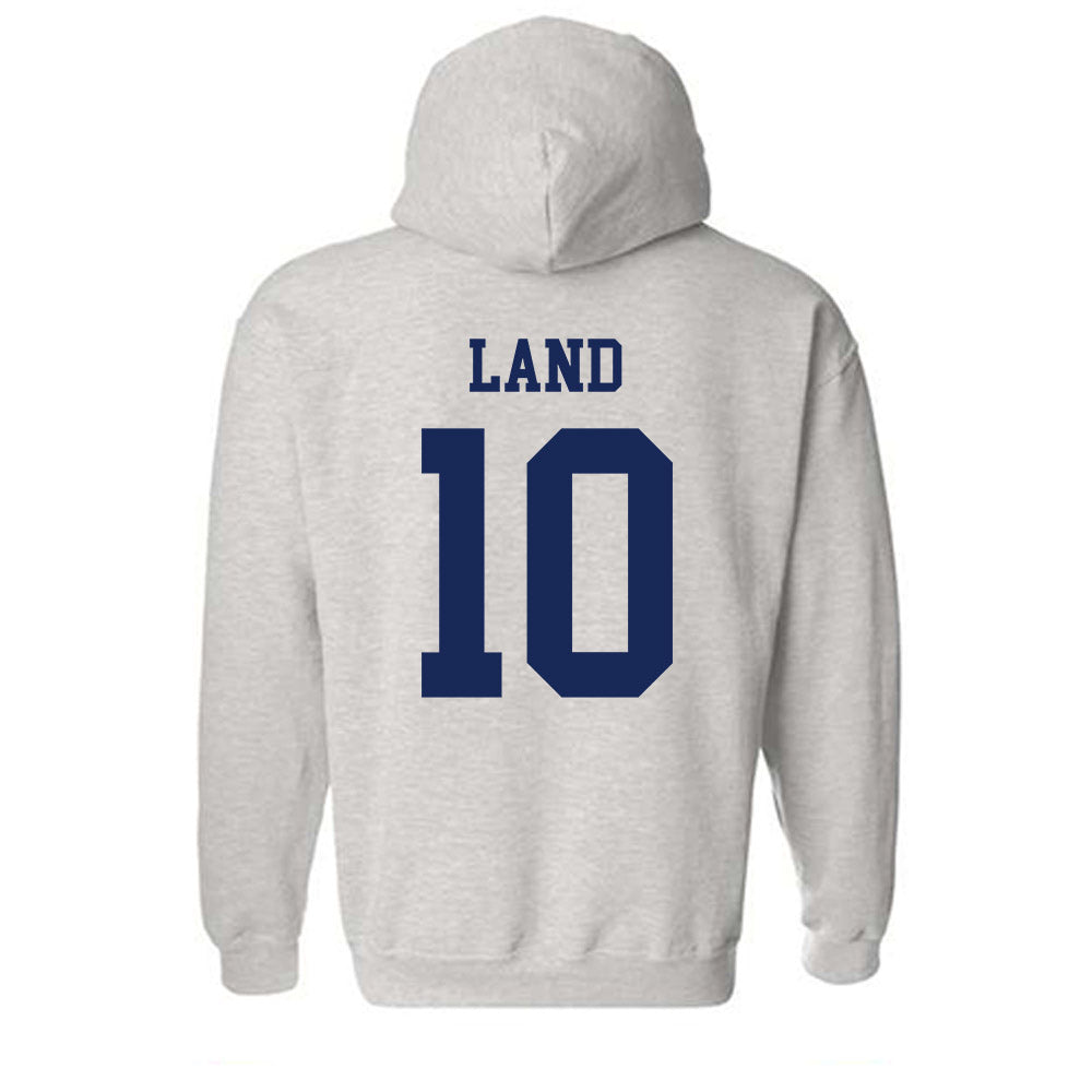 South Alabama - NCAA Men's Basketball : Maxwell Land - Classic Fashion Shersey Hooded Sweatshirt-1