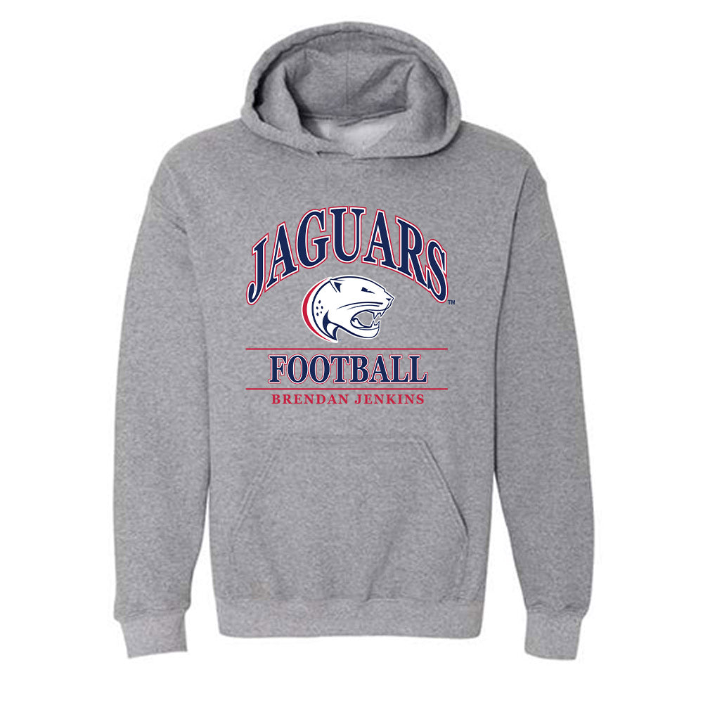 South Alabama - NCAA Football : Brendan Jenkins - Classic Fashion Shersey Hooded Sweatshirt-0