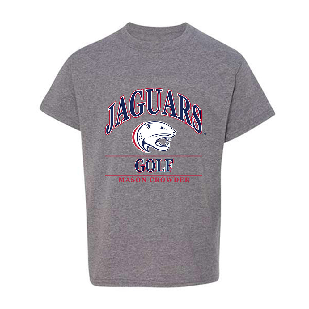 South Alabama - NCAA Men's Golf : Mason Crowder - Classic Fashion Shersey Youth T-Shirt-0