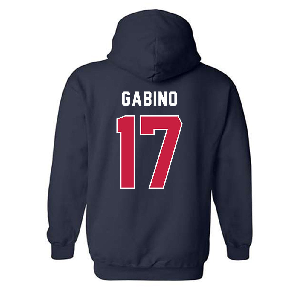 South Alabama - NCAA Women's Soccer : Isabella Gabino - Classic Fashion Shersey Hooded Sweatshirt-1