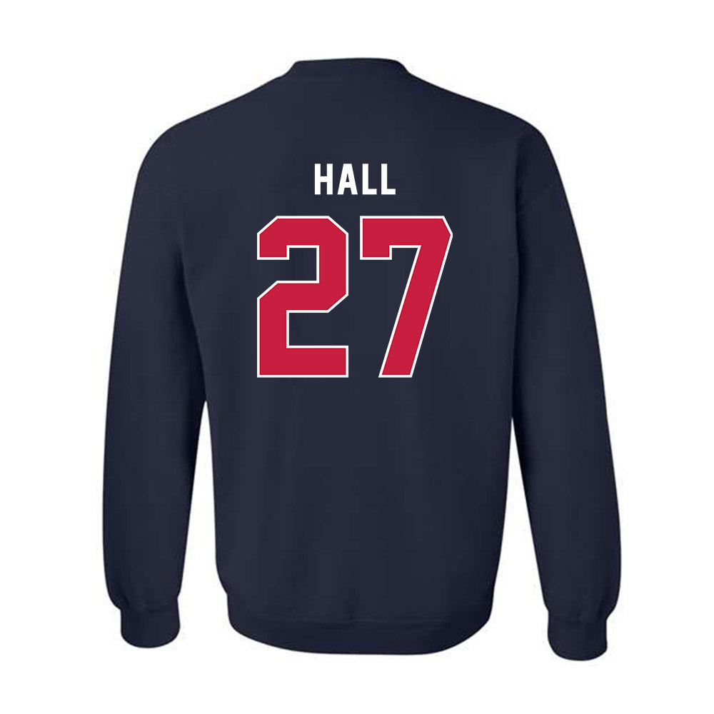 South Alabama - NCAA Football : Zech Hall - Classic Fashion Shersey Crewneck Sweatshirt-1