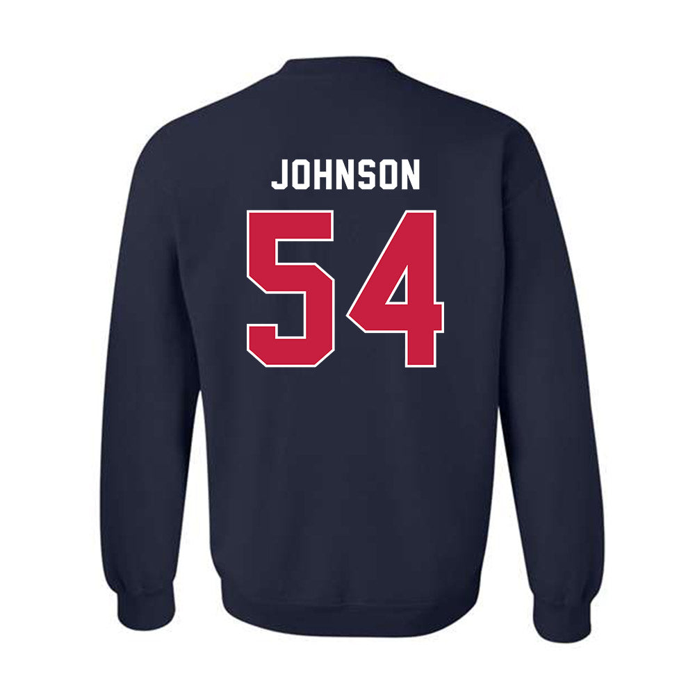 South Alabama - NCAA Football : Leavy Johnson - Classic Fashion Shersey Crewneck Sweatshirt-1