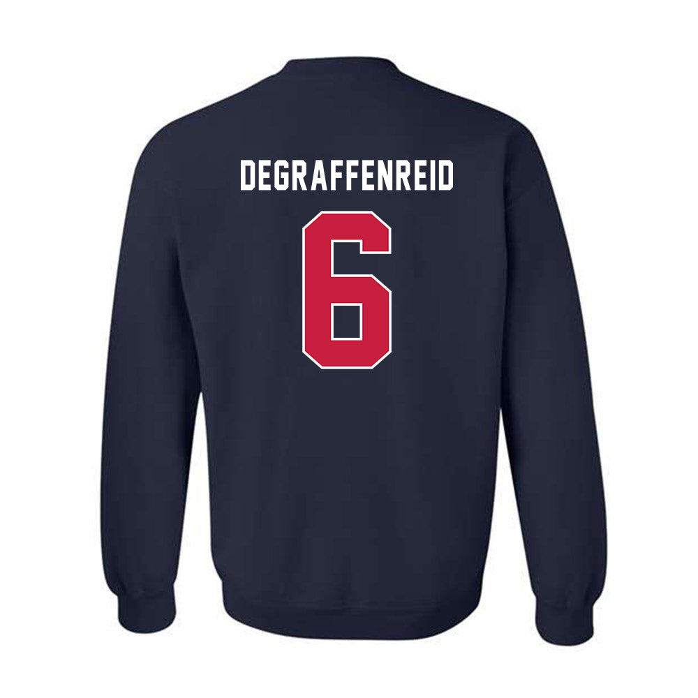 South Alabama - NCAA Football : Kaydon Degraffenreid - Classic Fashion Shersey Crewneck Sweatshirt-1