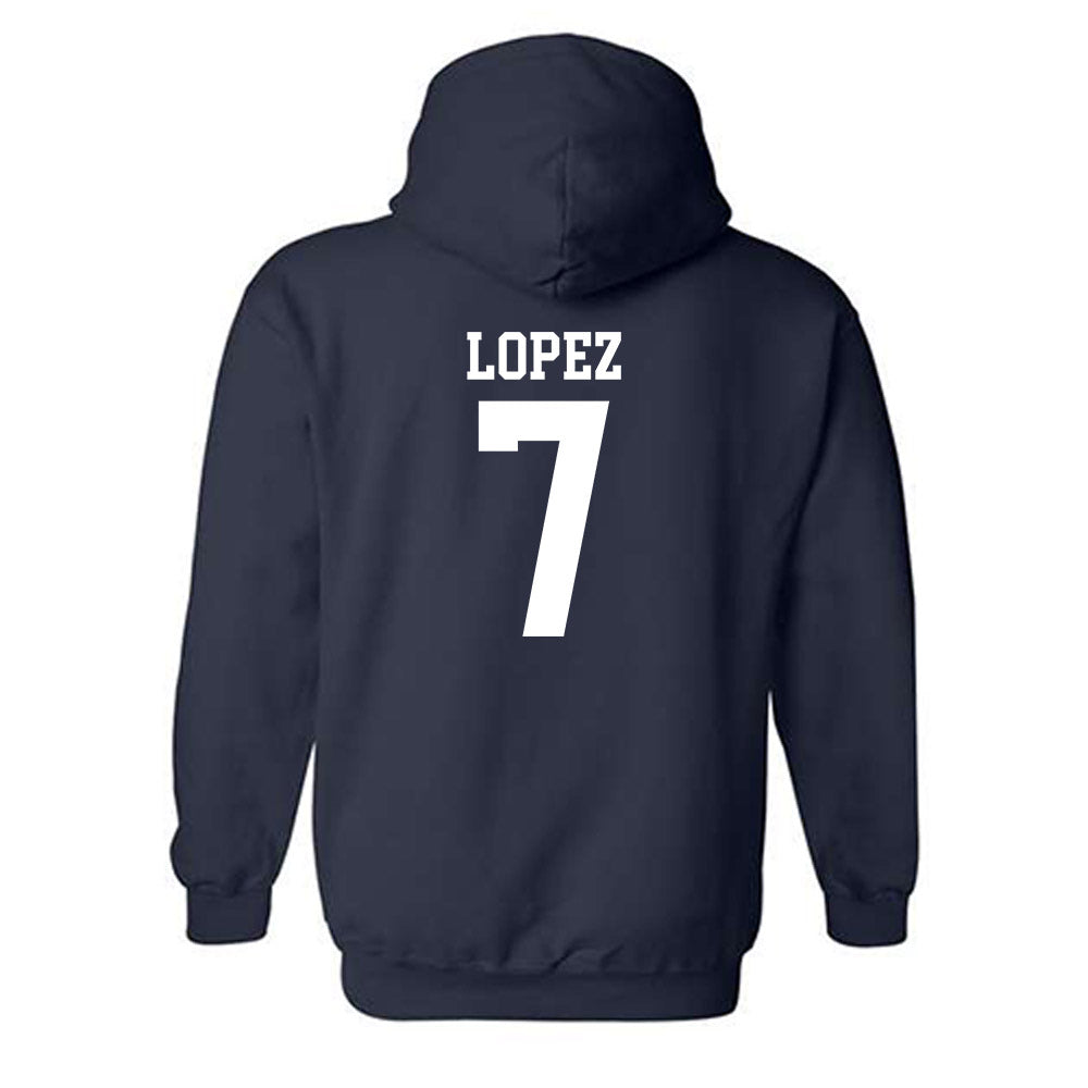 South Alabama - NCAA Football : Gio Lopez - Classic Shersey Hooded Sweatshirt-1