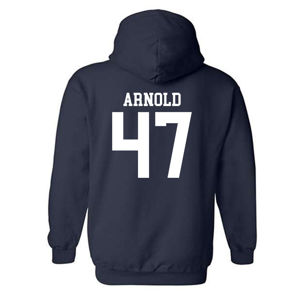South Alabama - NCAA Football : Donnie Arnold - Classic Shersey Hooded Sweatshirt-1