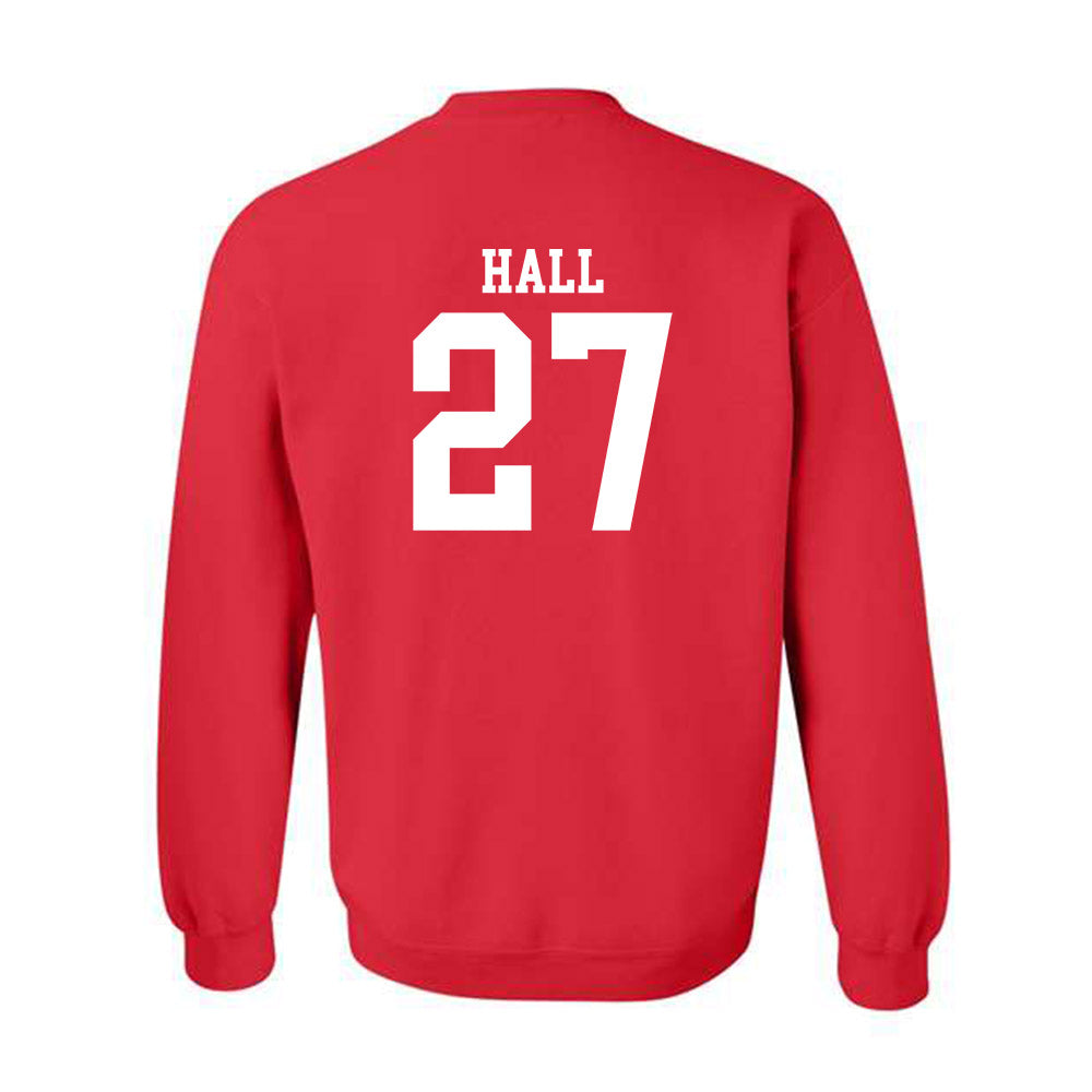 South Alabama - NCAA Football : Zech Hall - Classic Shersey Crewneck Sweatshirt-1