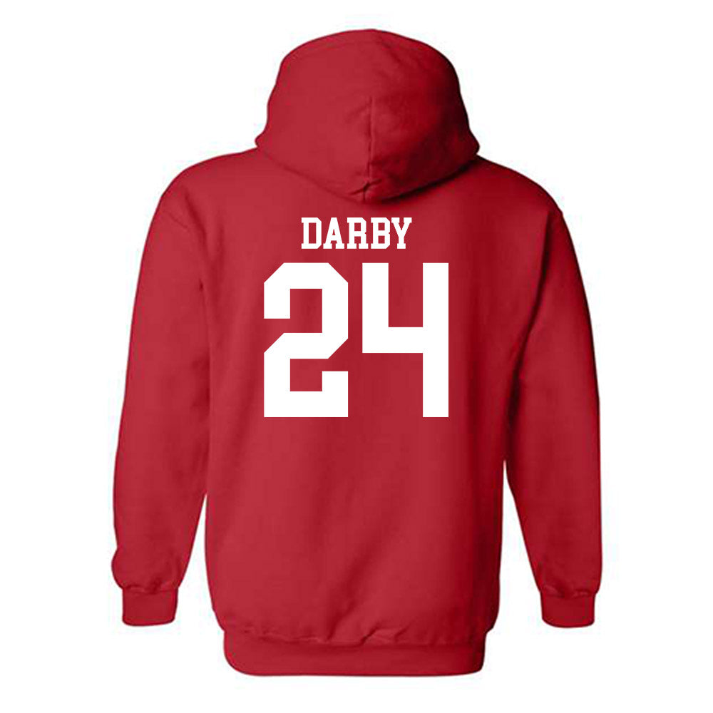 South Alabama - NCAA Football : Damyrion Darby - Classic Shersey Hooded Sweatshirt-1