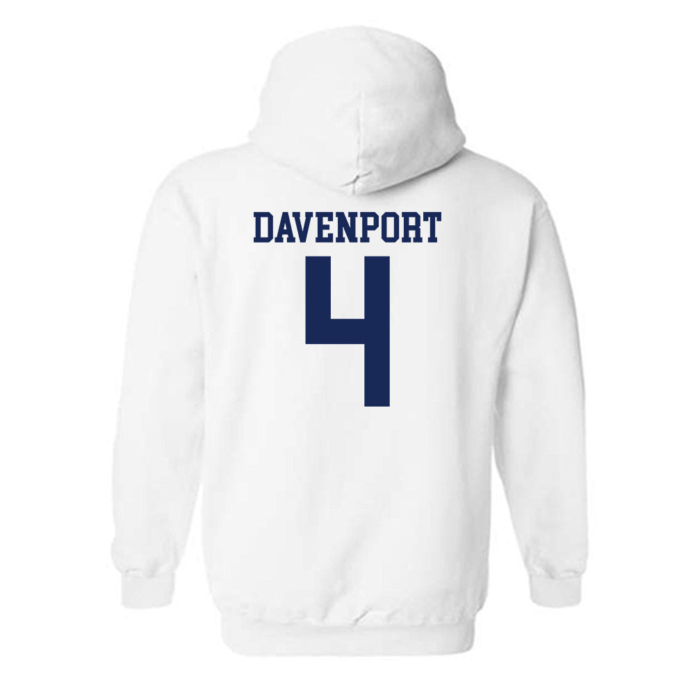 South Alabama - NCAA Football : bishop davenport - Classic Shersey Hooded Sweatshirt-1