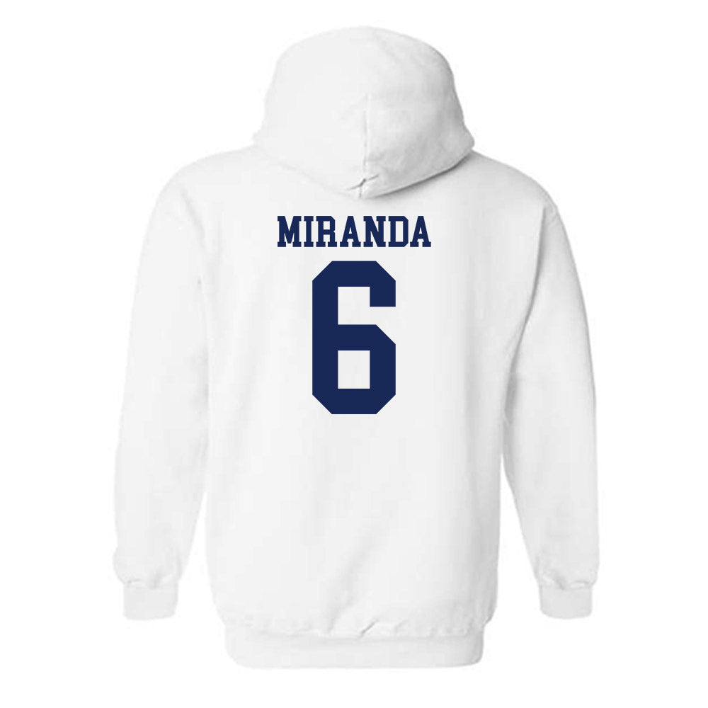 South Alabama - NCAA Baseball : Talan Miranda - Classic Shersey Hooded Sweatshirt-1