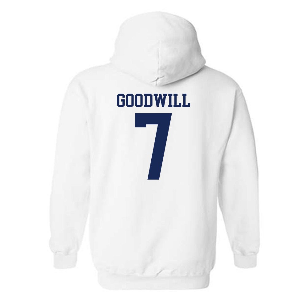 South Alabama - NCAA Football : Ty Goodwill - Classic Shersey Hooded Sweatshirt-1