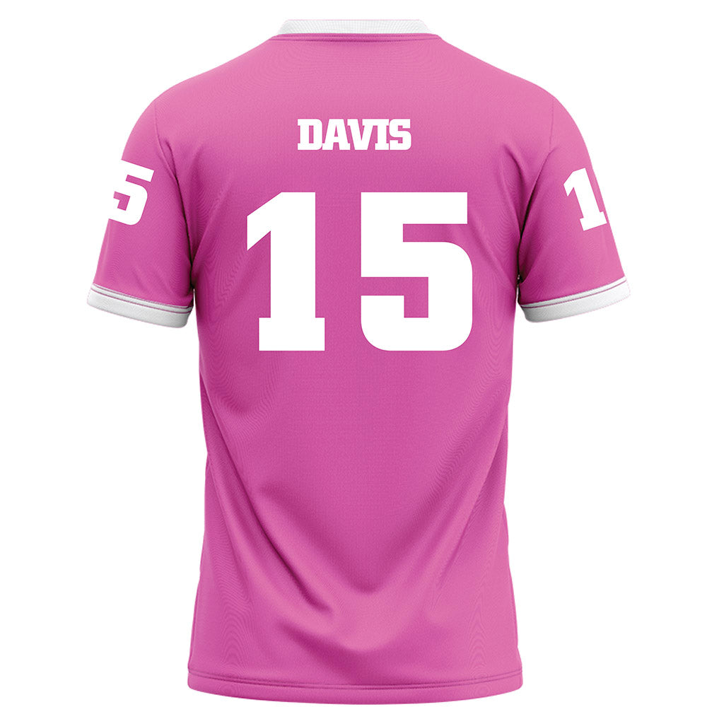 UTC - NCAA Football : Jordan Davis - Pink Football Jersey-1