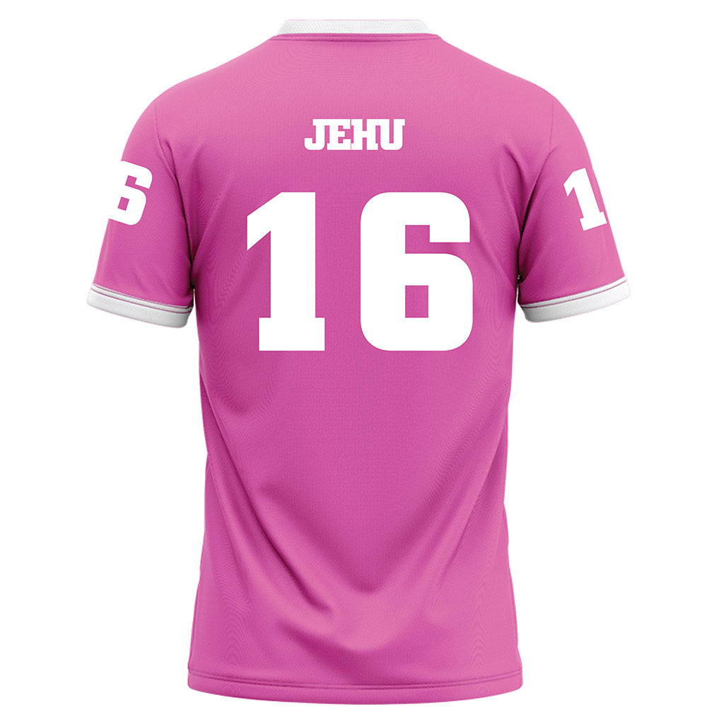 UTC - NCAA Football : Heath Jehu - Pink Football Jersey-1