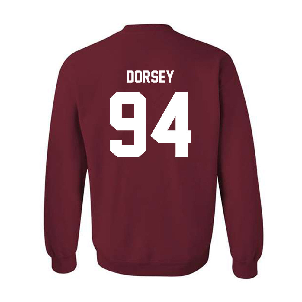 NCCU - NCAA Football : Gary Dorsey - Classic Shersey Crewneck Sweatshirt-1
