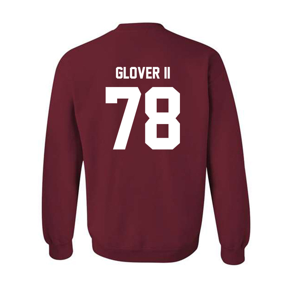 NCCU - NCAA Football : Kino Glover II - Classic Shersey Crewneck Sweatshirt-1