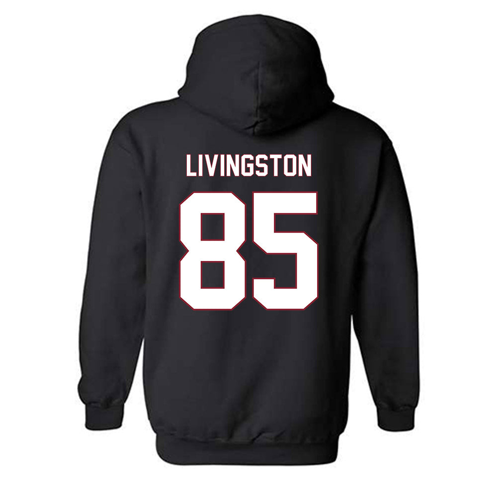 NCCU - NCAA Football : SyRee Livingston - Replica Shersey Hooded Sweatshirt-1