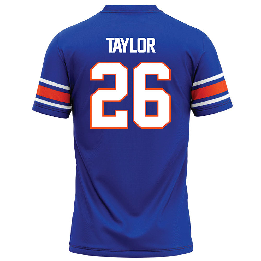 Boise State - NCAA Football : Khai Taylor - Blue Football Jersey