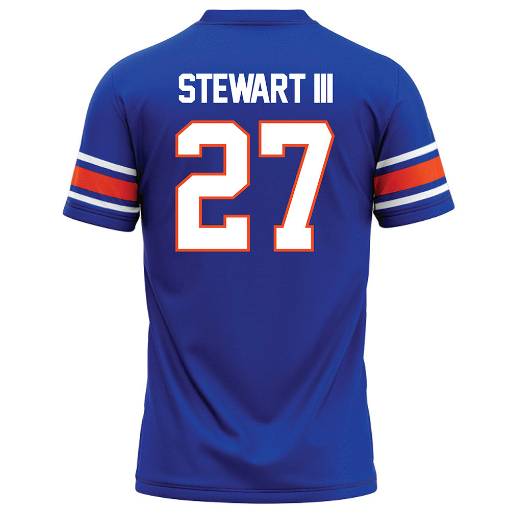 Boise State - NCAA Football : Harry Stewart III - Blue Football Jersey-1