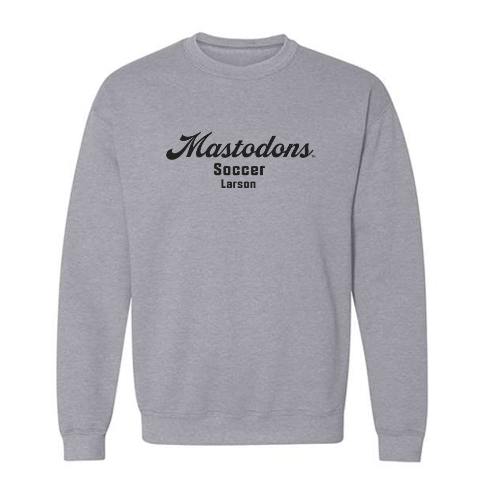 PFW - NCAA Men's Soccer : Richard Larson - Classic Fashion Shersey Crewneck Sweatshirt-0
