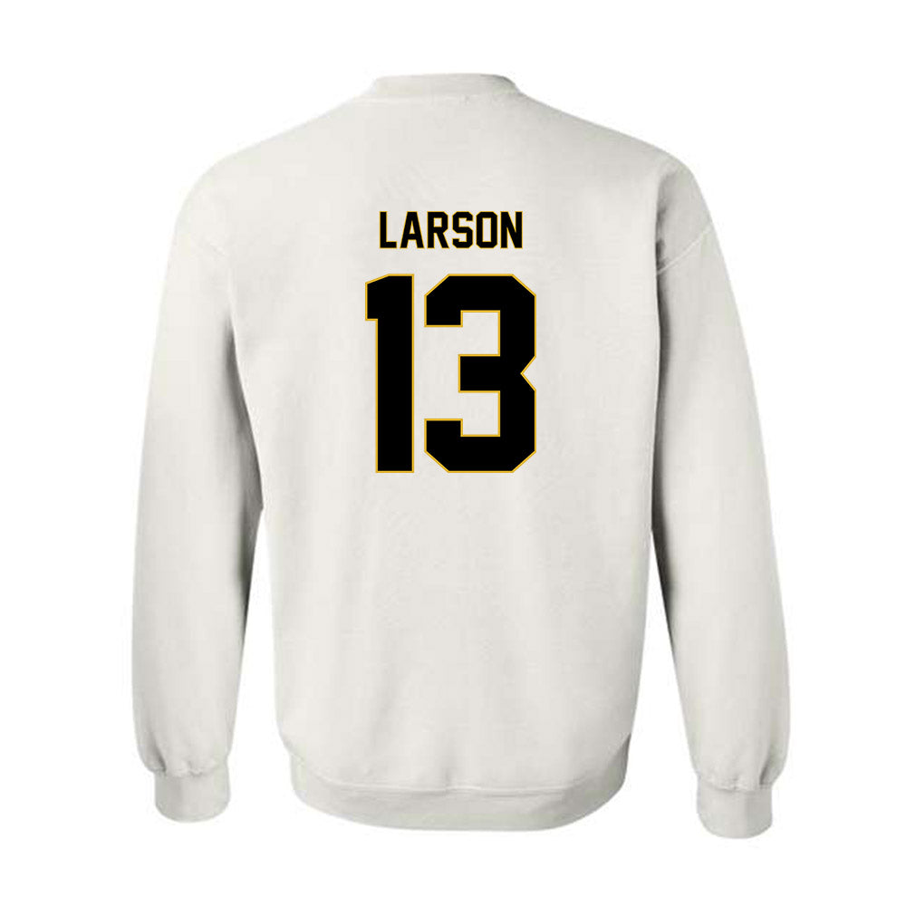 PFW - NCAA Men's Soccer : Richard Larson - Classic Fashion Shersey Crewneck Sweatshirt-1