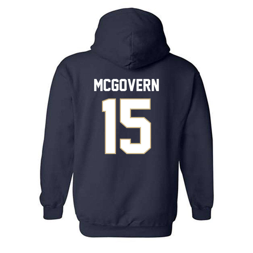 GWU - NCAA Men's Soccer : Ben McGovern - Classic Fashion Shersey Hooded Sweatshirt-1