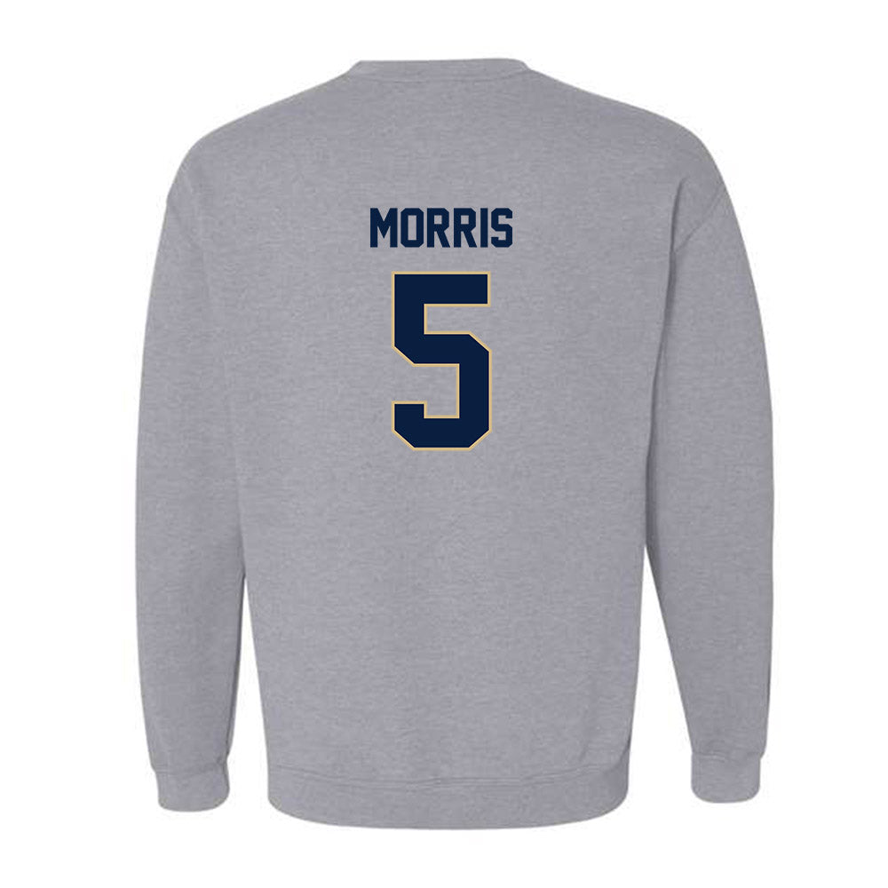 GWU - NCAA Women's Basketball : Nya Morris - Classic Fashion Shersey Crewneck Sweatshirt-1