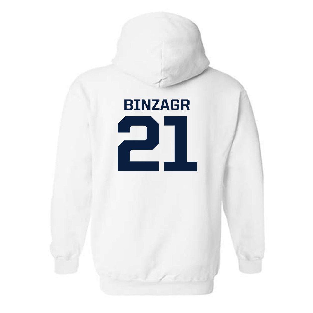 GWU - NCAA Men's Basketball : Mohamed Binzagr - Classic Shersey Hooded Sweatshirt-1