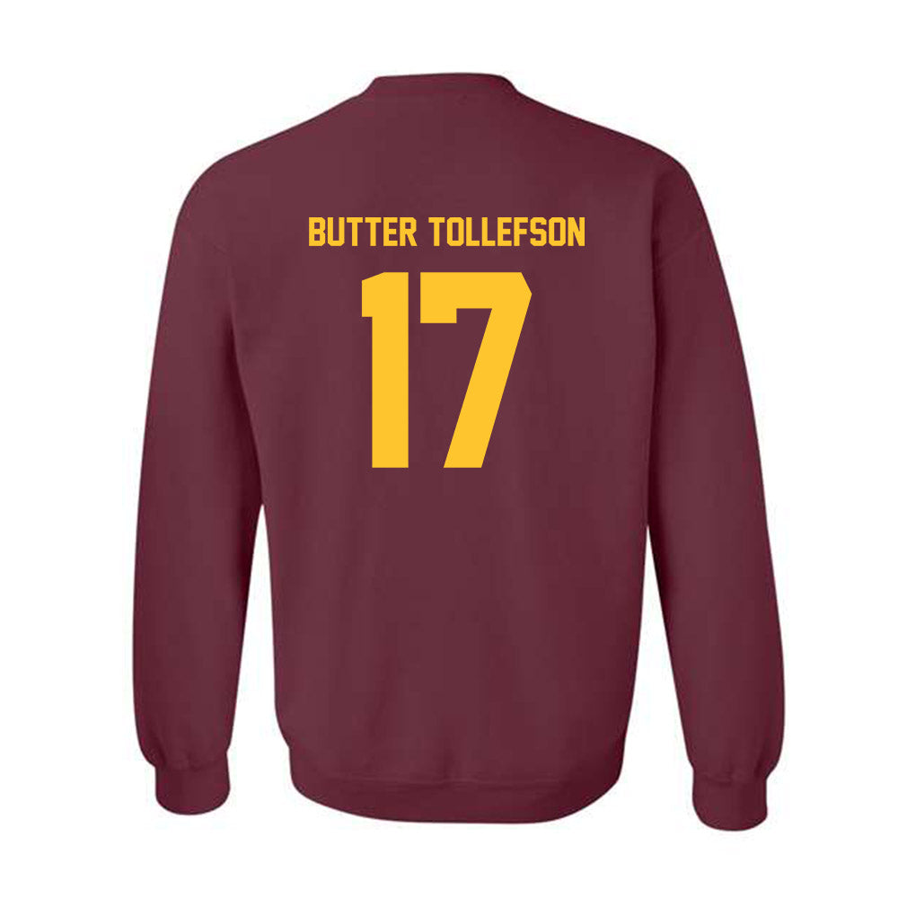 Arizona State - NCAA Football : Michael "Butter" Tollefson - Classic Shersey Crewneck Sweatshirt-1