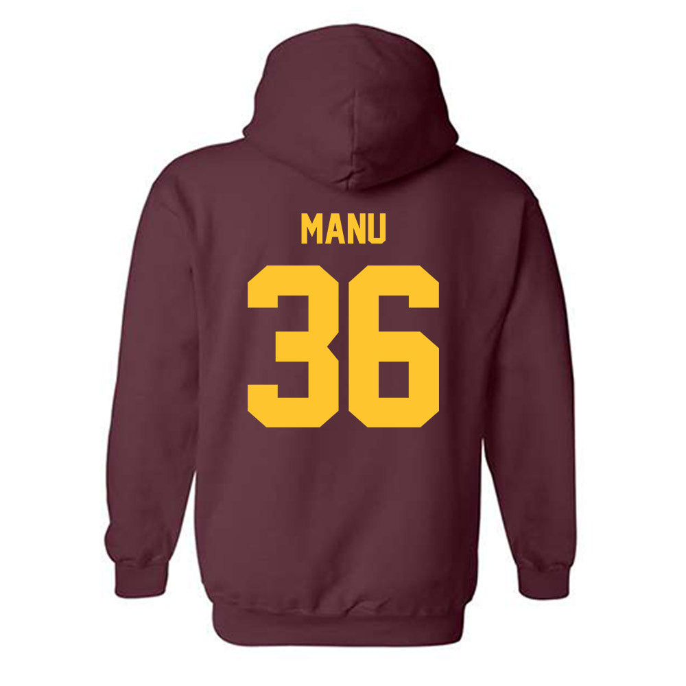 Arizona State - NCAA Football : Salesi Manu - Classic Shersey Hooded Sweatshirt