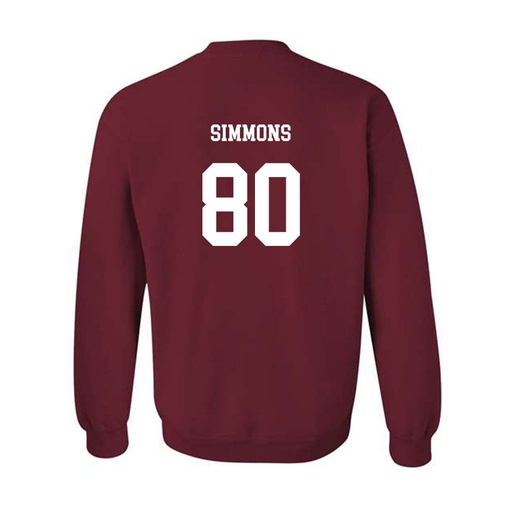 UMass - NCAA Football : Isaiah Simmons - Classic Fashion Shersey Crewneck Sweatshirt-1