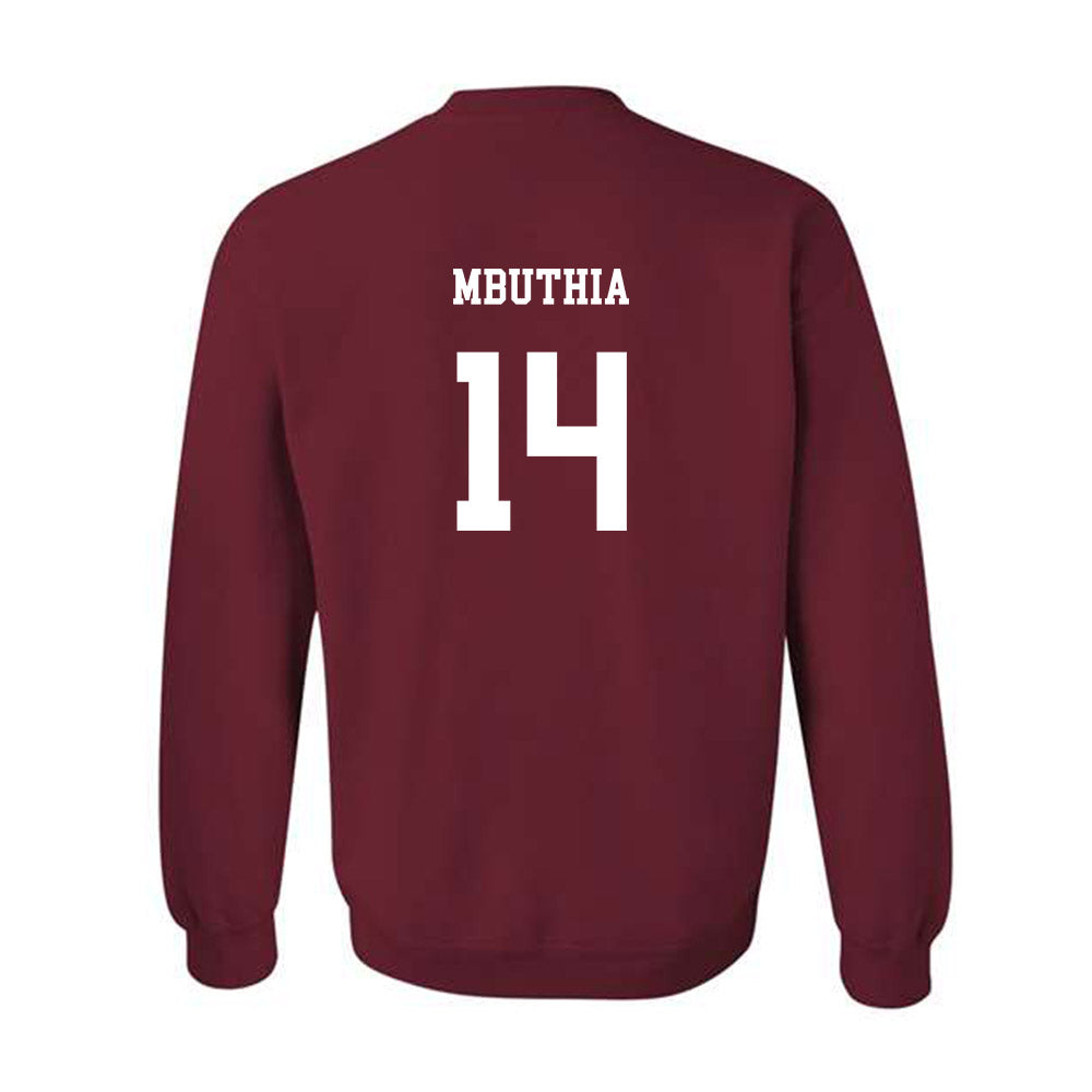 UMass - NCAA Men's Soccer : John-Paul Mbuthia - Classic Fashion Shersey Crewneck Sweatshirt-1