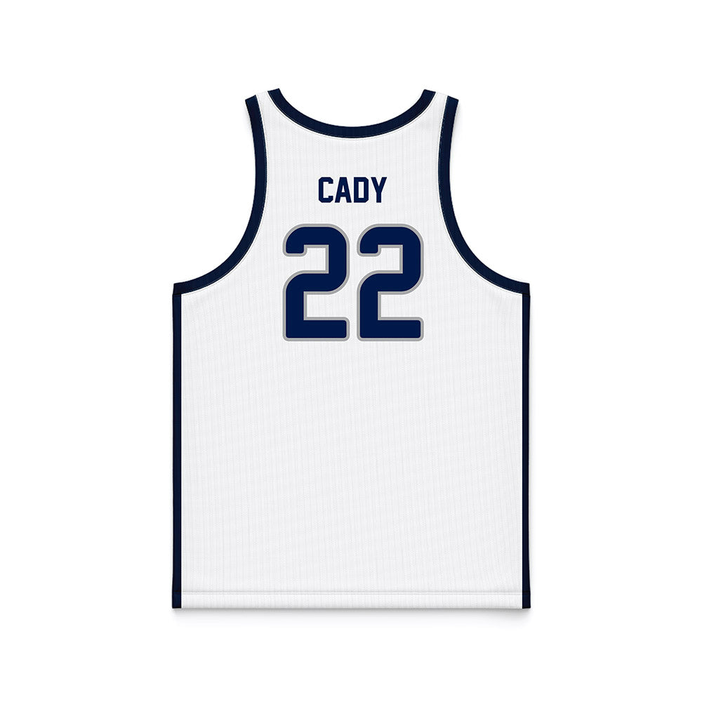 UNF - NCAA Men's Basketball : Trey Cady - White Basketball Jersey-1