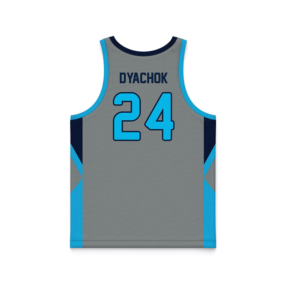 UNF - NCAA Men's Basketball : Nestor Dyachok - Graphite Basketball Jersey-1