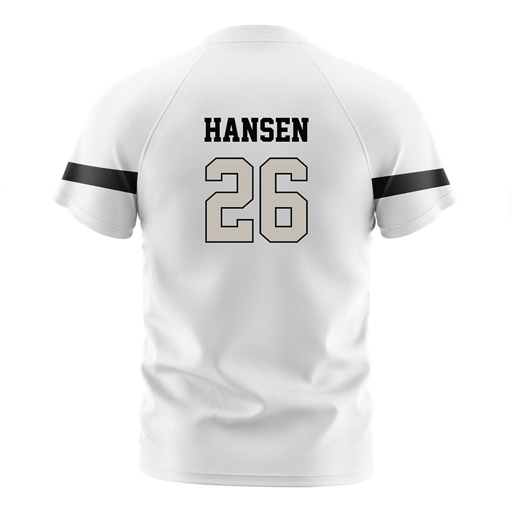 PFW - NCAA Women's Soccer : Kailey Hansen - White Soccer Jersey-1