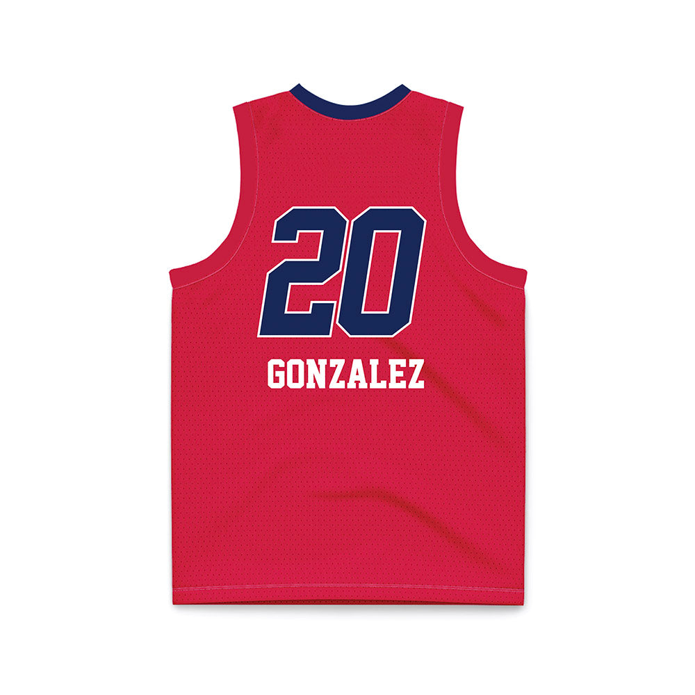 South Alabama - NCAA Women's Basketball : Daniela Gonzalez - Red Basketball Jersey-1