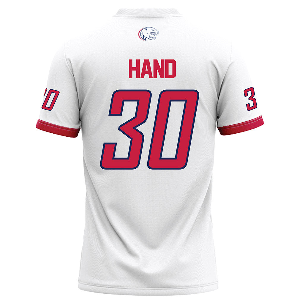 South Alabama - NCAA Football : Perry Hand - White Football Jersey-1