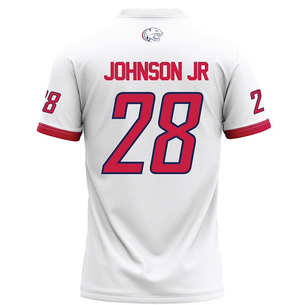 South Alabama - NCAA Football : Tomareo Johnson Jr - White Football Jersey-1