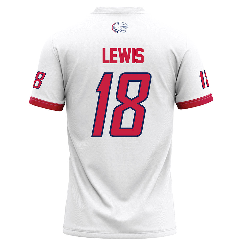 South Alabama - NCAA Football : Masey Lewis - White Football Jersey-1