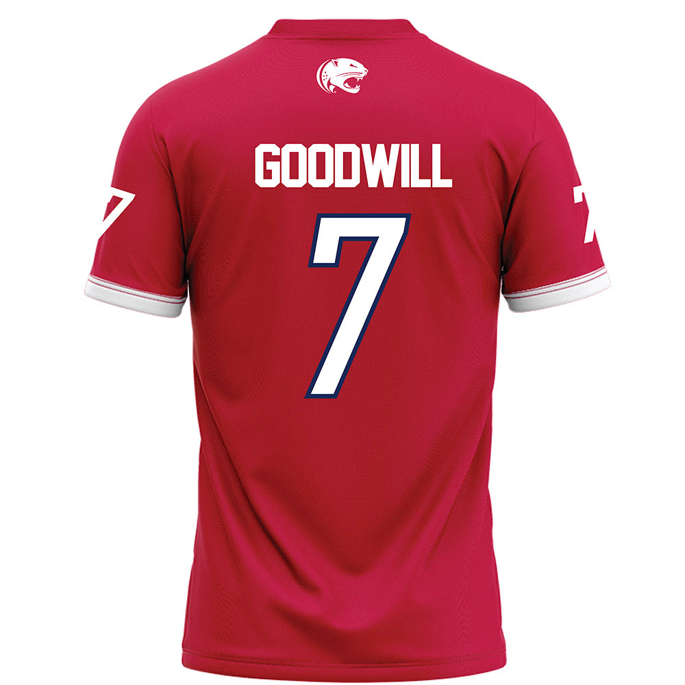 South Alabama - NCAA Football : Ty Goodwill - Red Football Jersey-1