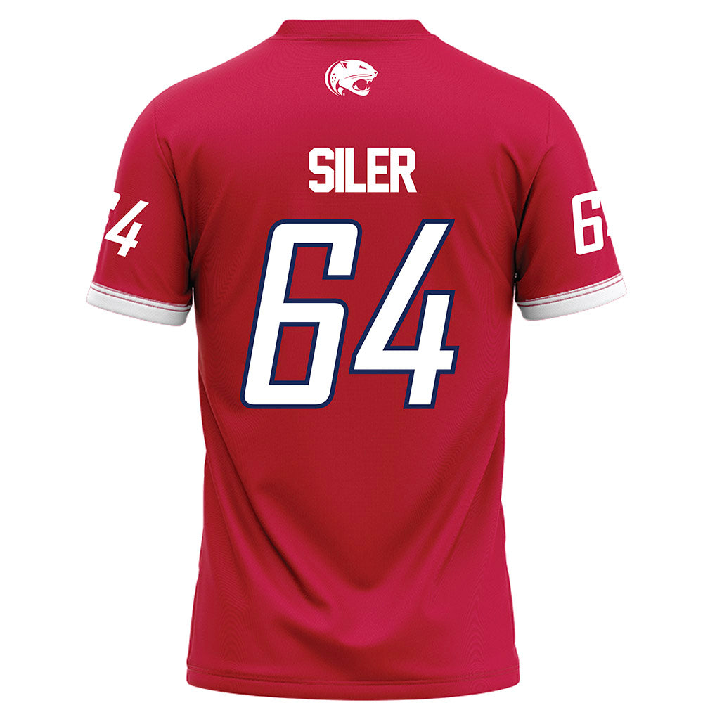 South Alabama - NCAA Football : Jamal Siler - Red Football Jersey-1