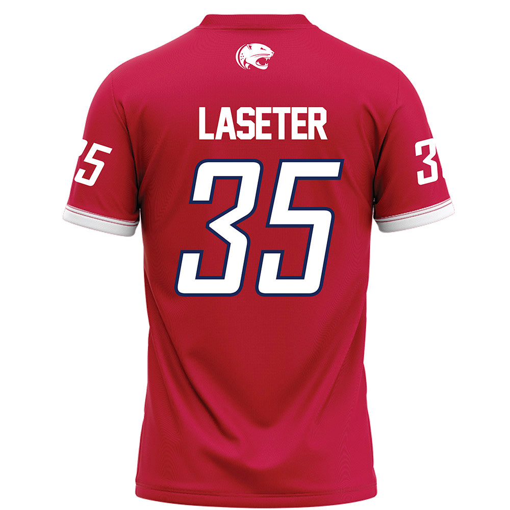 South Alabama - NCAA Football : Matthew Laseter - Red Football Jersey-1