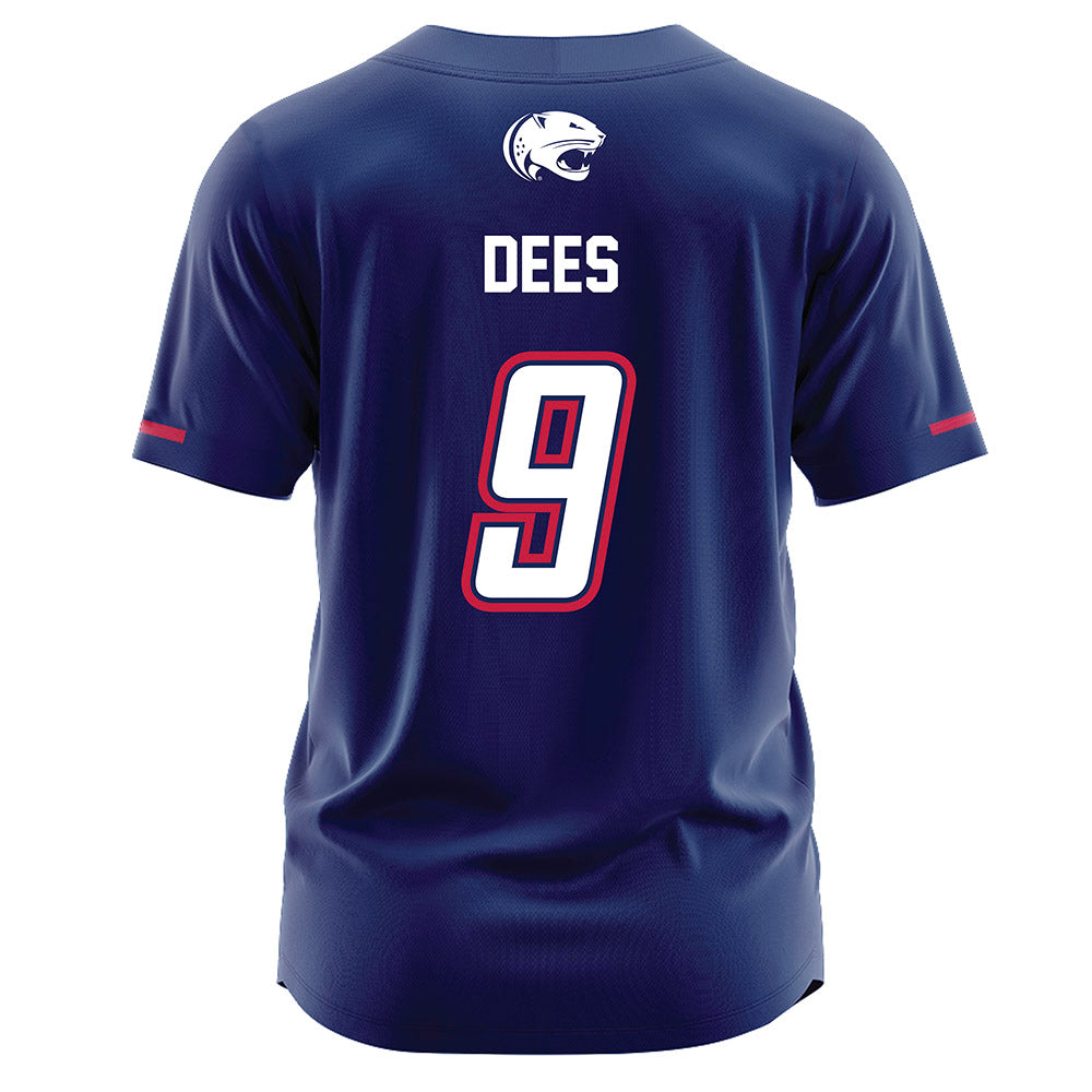 South Alabama - NCAA Softball : Gracie Dees - Blue Jersey-1