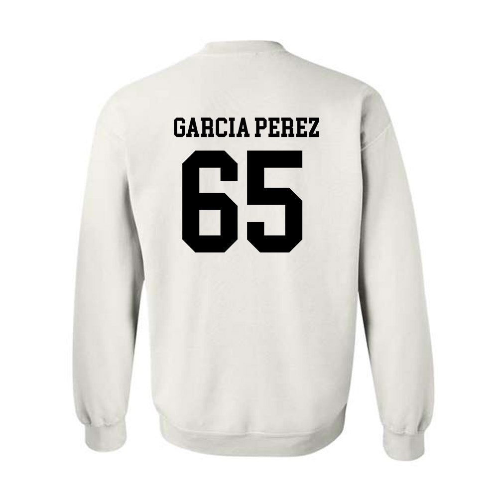 NMSU - NCAA Football : Isaiah Garcia Perez - Classic Fashion Shersey Crewneck Sweatshirt-1