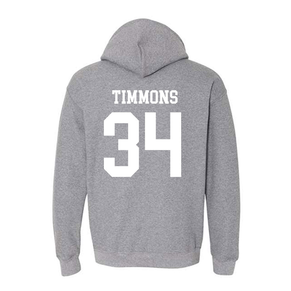 NMSU - NCAA Baseball : Carson Timmons - Classic Fashion Shersey Hooded Sweatshirt-1